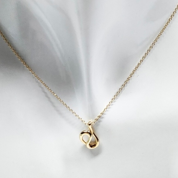 Tiffany & Co. Peretti Open Wave 18k Yellow Gold - Picture 3 of 12